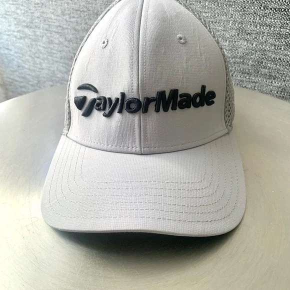 Taylormade golf hat Tour mesh fitted baseball cap SLDR pga sports athletic - Picture 2 of 6